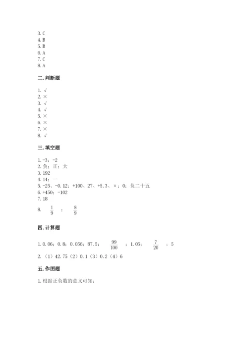 沪教版小学六年级下册数学期末综合素养测试卷精品（综合题）.docx