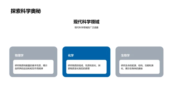 科学知识普及讲座PPT模板