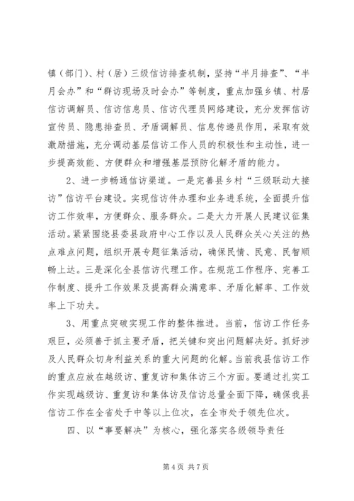 全县信访工作要点 (3).docx