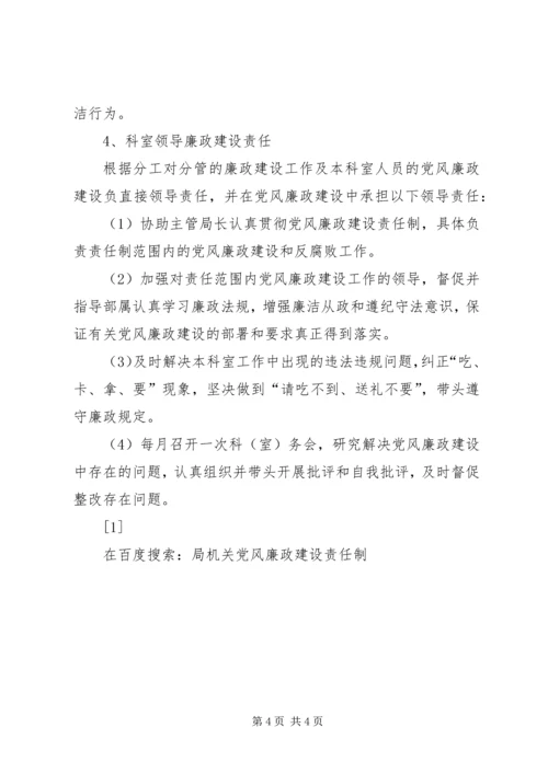 局机关党风廉政建设责任制 (7).docx