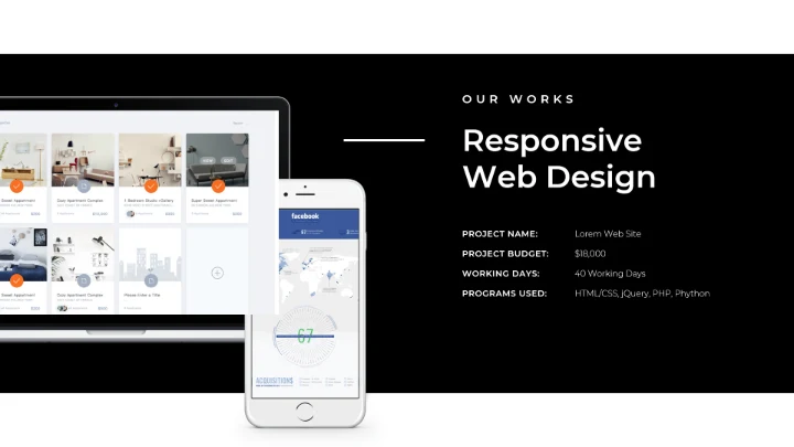 创意黑白调极简主义公司简介动态PPT模板