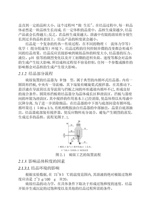 粒状硫酸铵技术与市场调研报告