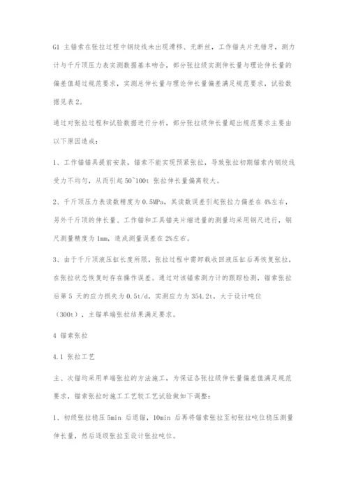 对某水库预应力锚索施工工艺研究.docx