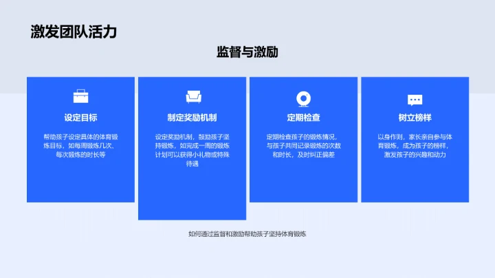 高中生家庭锻炼指南PPT模板