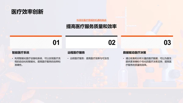 医学科技应用研究PPT模板