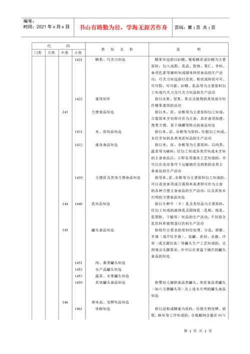 《国民经济行业分类和代码表》.docx