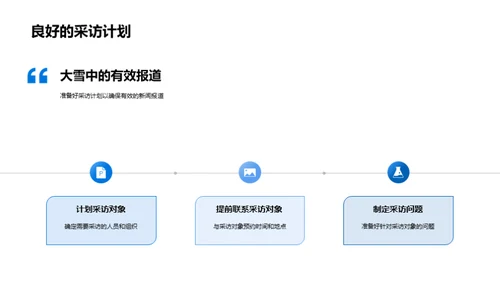 雪中新闻报道