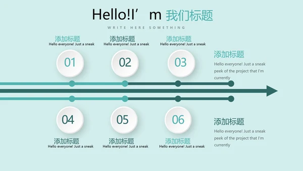 小清新医疗医学健康动态PPT