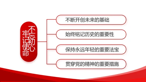 红色简约党建政府汇报工作动态PPT
