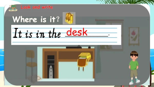 Unit 1 My classroom-Part B Read and write（课件）-2024