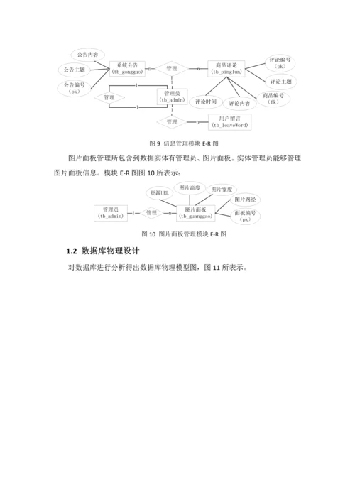 电子商务网站数据库设计项目说明指导书.docx