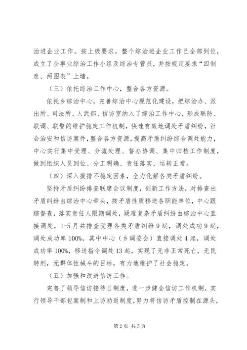 乡镇社会综合治理工作总结_1.docx