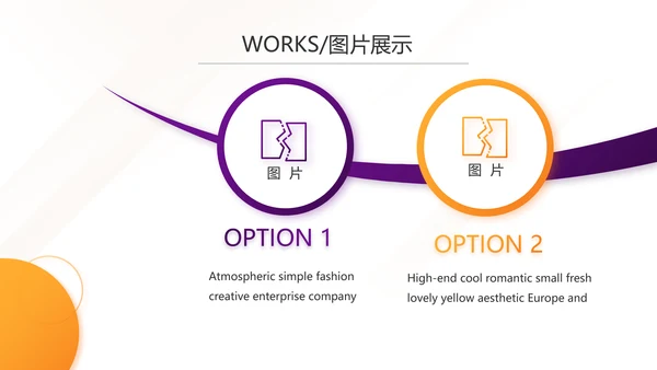 紫色简约大气公司产品介绍宣传PPT