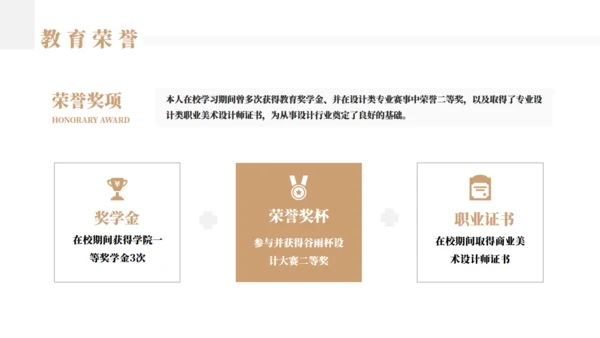 应届竞聘求职个人简历通用PPT母版