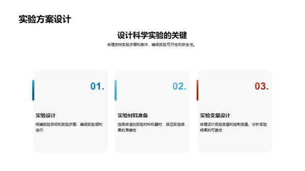 科学实验实践探索