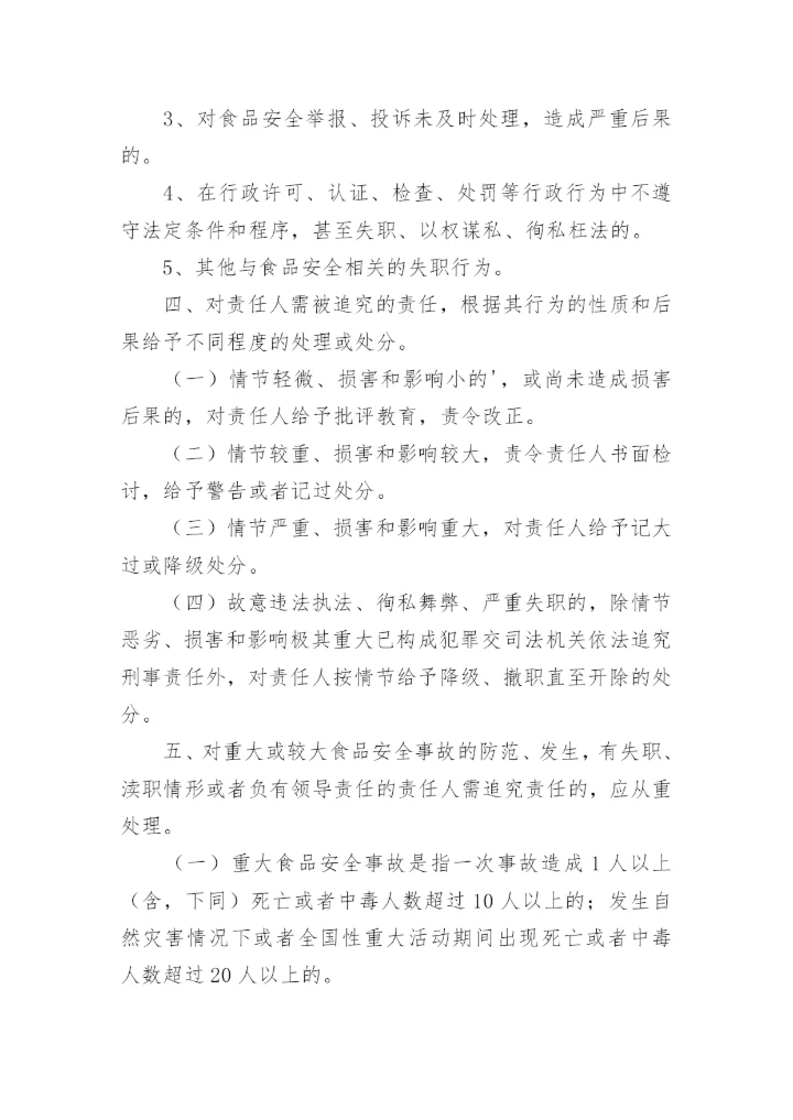 集中用餐食品安全岗位责任制度.docx