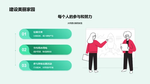 绿色生活，从我做起