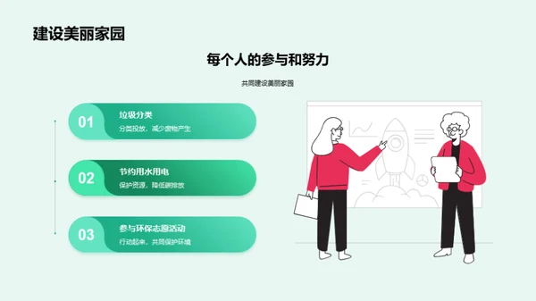 绿色生活，从我做起