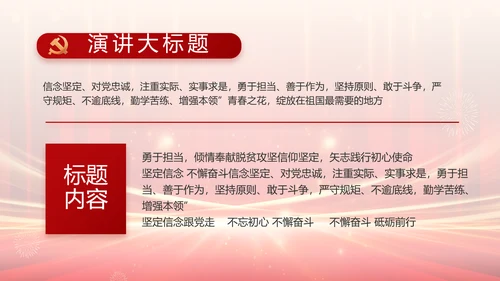 党支部党员大会风采展示动态PPT