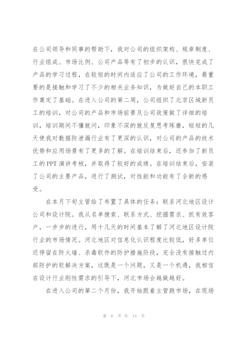 软件销售试用期总结范本5篇.docx