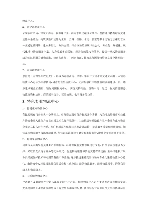 云南省物流行业调查分析报告.docx