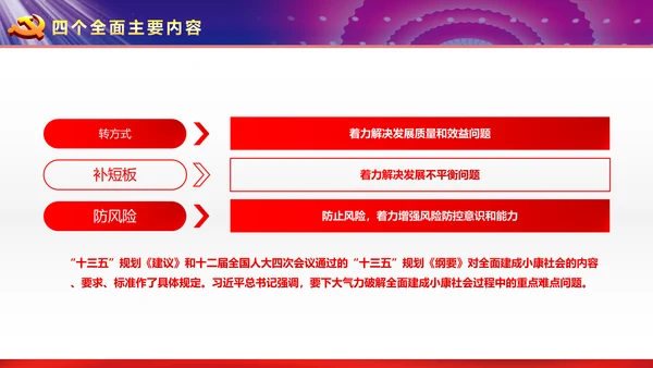 完整框架治国理政重要讲话党课PPT
