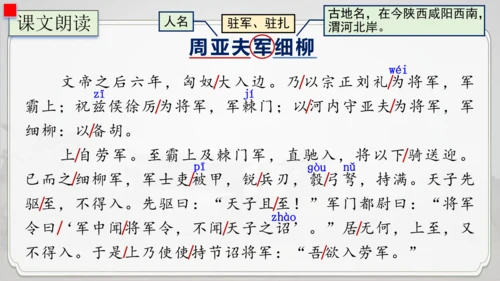 25 周亚夫军细柳 课件