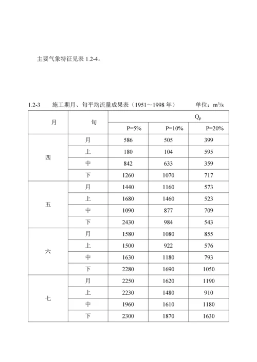 黑龙江省某水利枢纽施工组织设计.docx