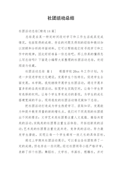 社团活动总结.docx