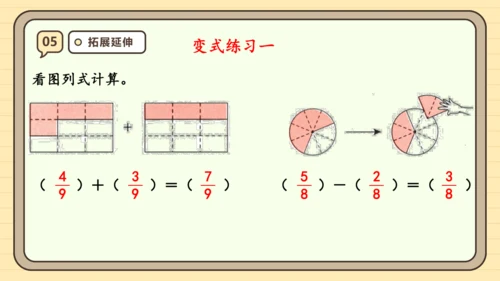 8.5 分数的简单计算 课件(共24张PPT) 人教版 三年级上册数学