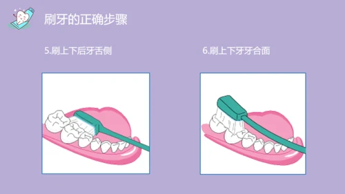 口腔健康主题班会通用PPT模板