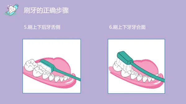口腔健康主题班会通用PPT模板