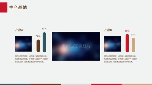 大气企业简介公司宣传ppt模板