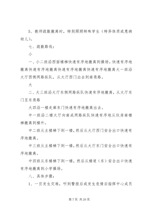 防震减灾防煤气应急演练方案.docx