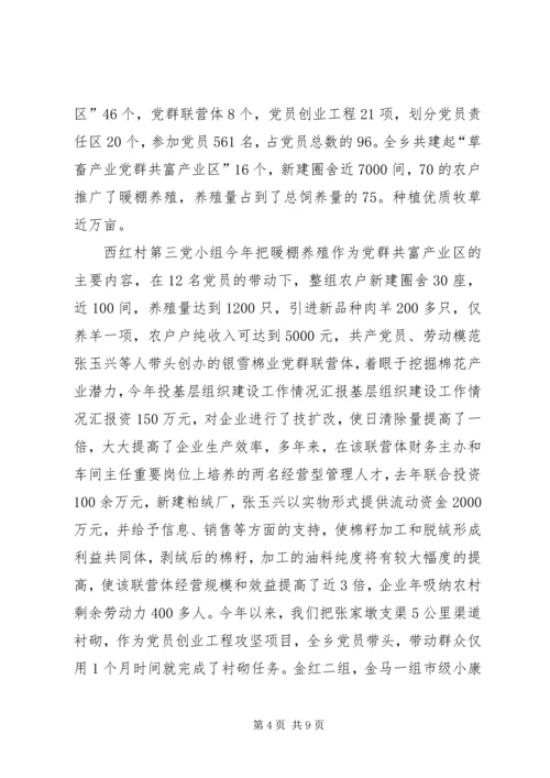 基层组织建设工作情况汇报 (8).docx