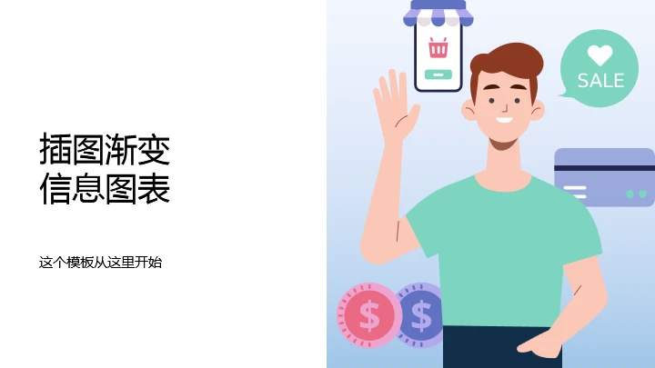 电商平台客户人群销售数据分析统计通用PPT图表