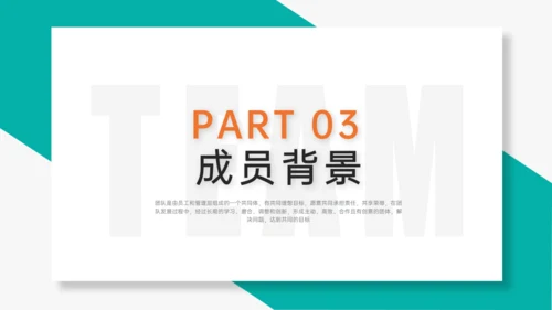 TEAM 团队合作精神通用PPT模板