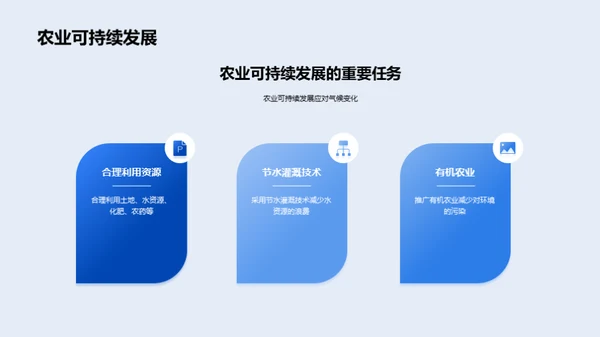 应对气候变化：农业可持续发展的重要性