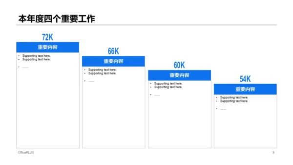 多色插画年末个人总结汇报PPT案例