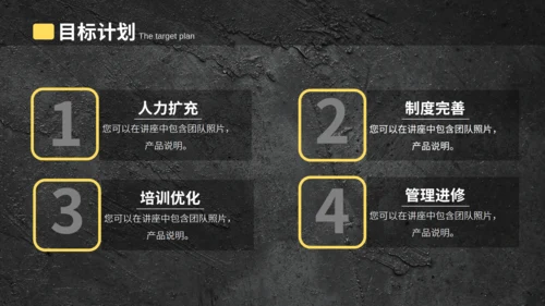 季度工作计划汇报总结通用PPT