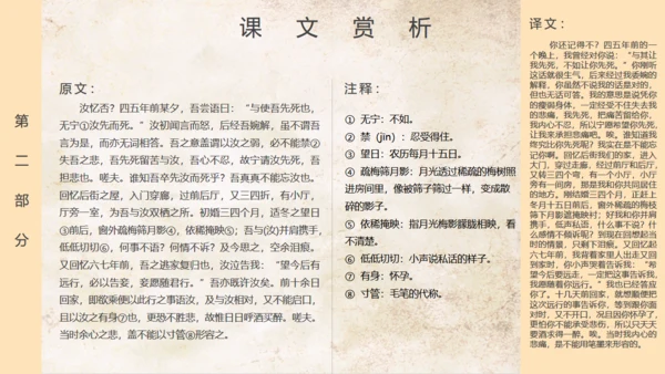 语文公开课清代林觉民《与妻书》通用PPT模板