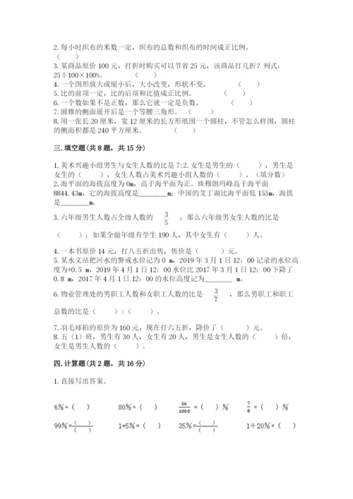 小升初数学期末测试卷（典优）.docx