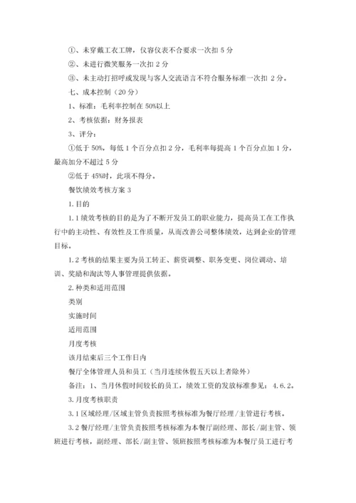 餐饮绩效考核方案.docx