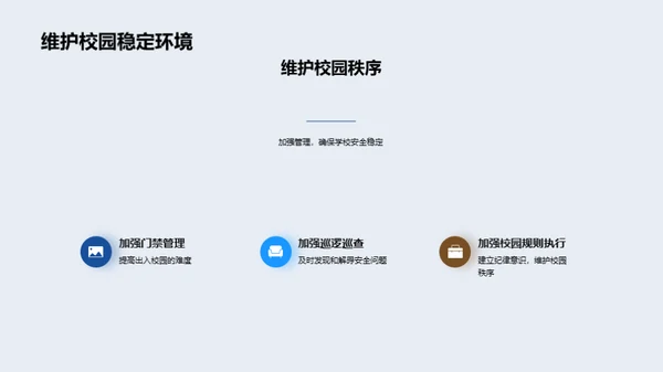 全面提升校园安全