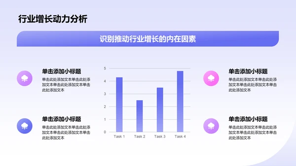蓝色3D风数据分析报告PPT模板