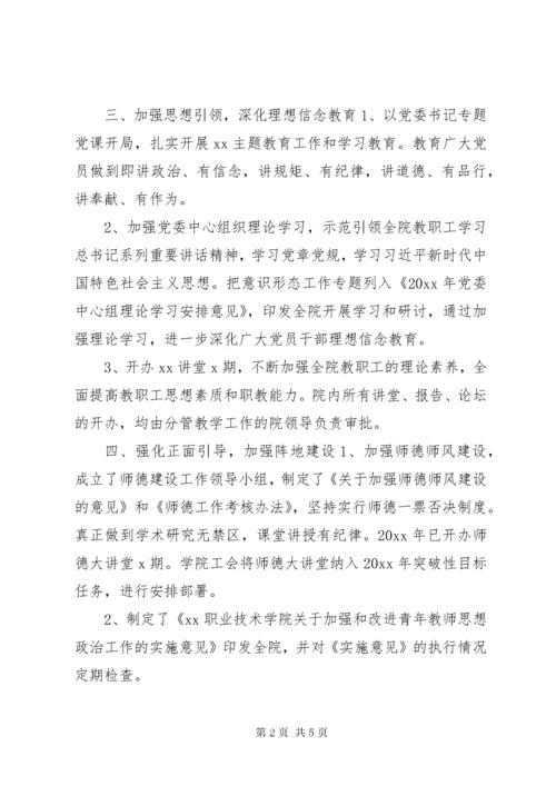 精选20XX年高校意识形态工作分析研判汇报材料.docx