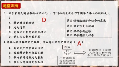 第13课  西欧经济和社会的发展  课件