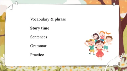 Unit 4 Drawing in the park  Story time 课件(共68张PPT)