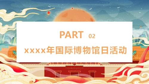 世界博物馆日走进中国文化PPT模板