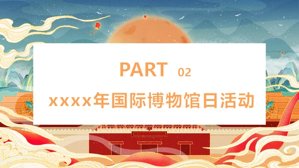 世界博物馆日走进中国文化PPT模板